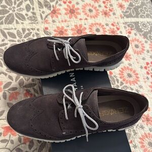 Suede Zero Gravity Oxford Shoes